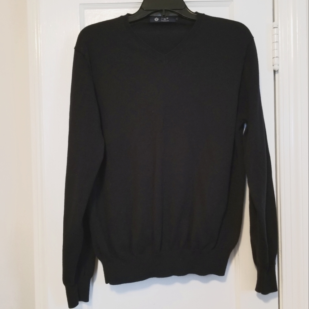 J. Crew Dark Navy V-neck Sweater